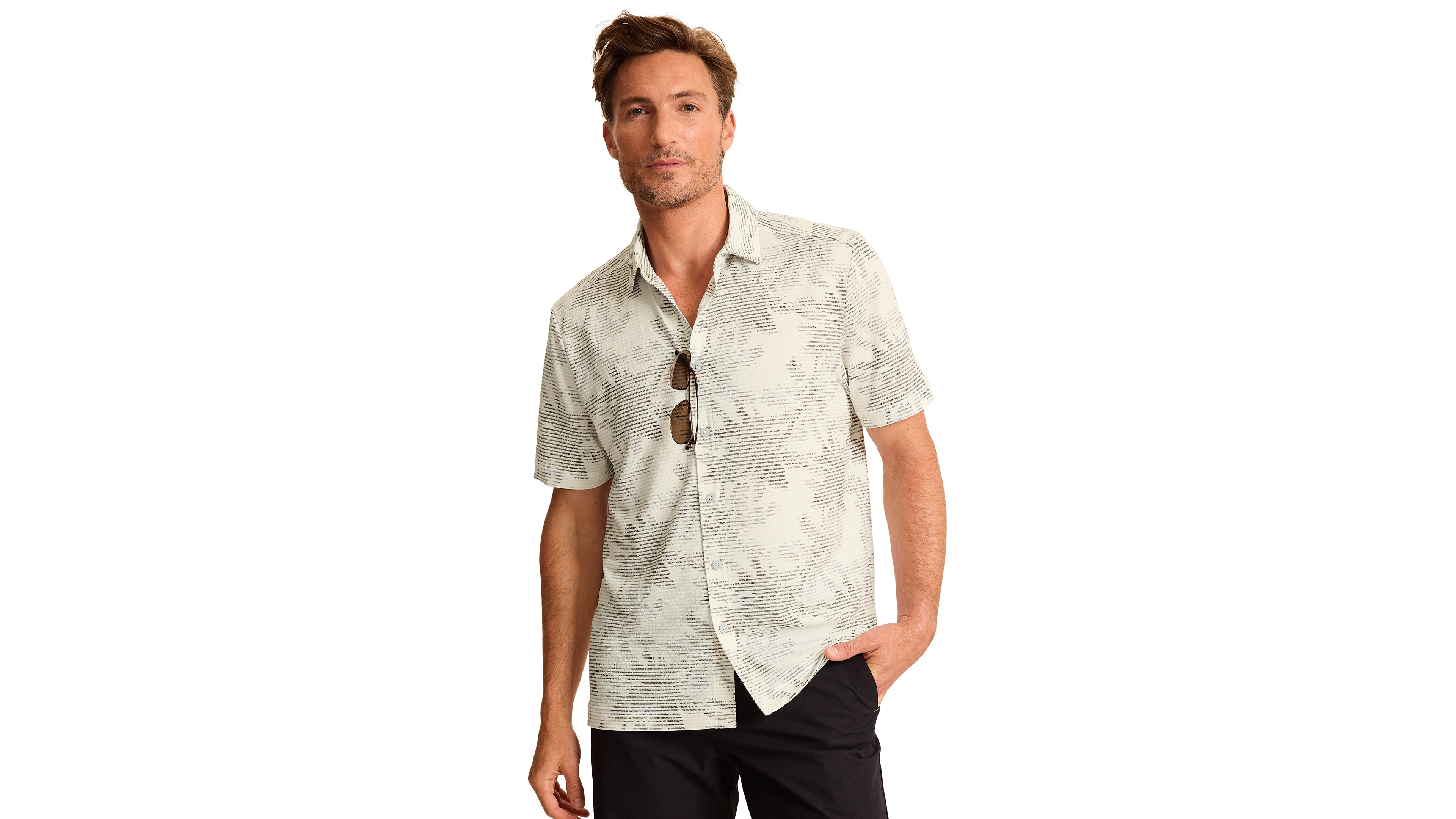 Tommy Bahama Men's Printed Camp Shirt