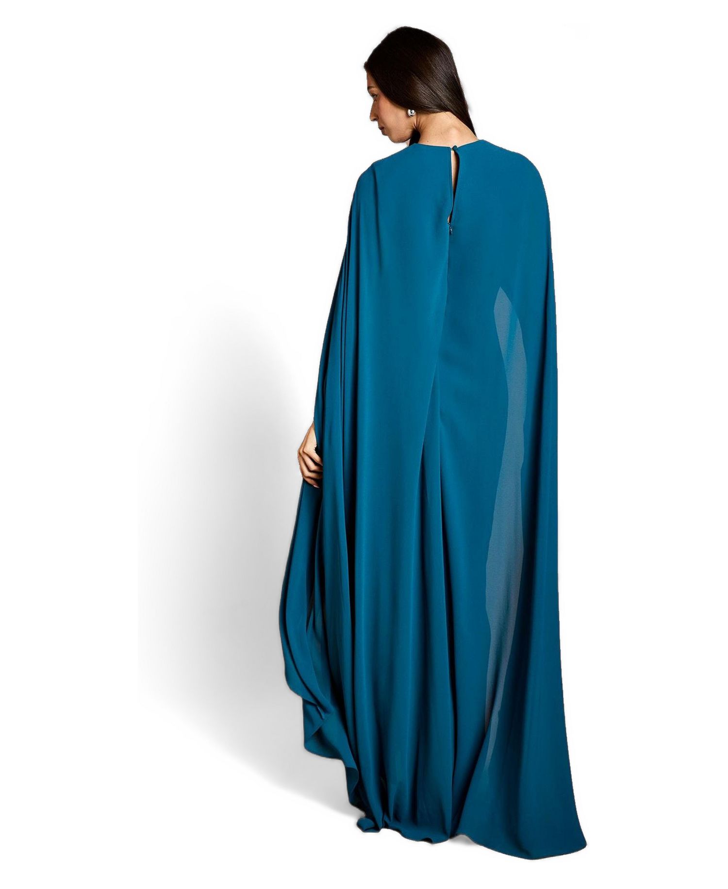 Women's Cape Sleeve Maxi Dress