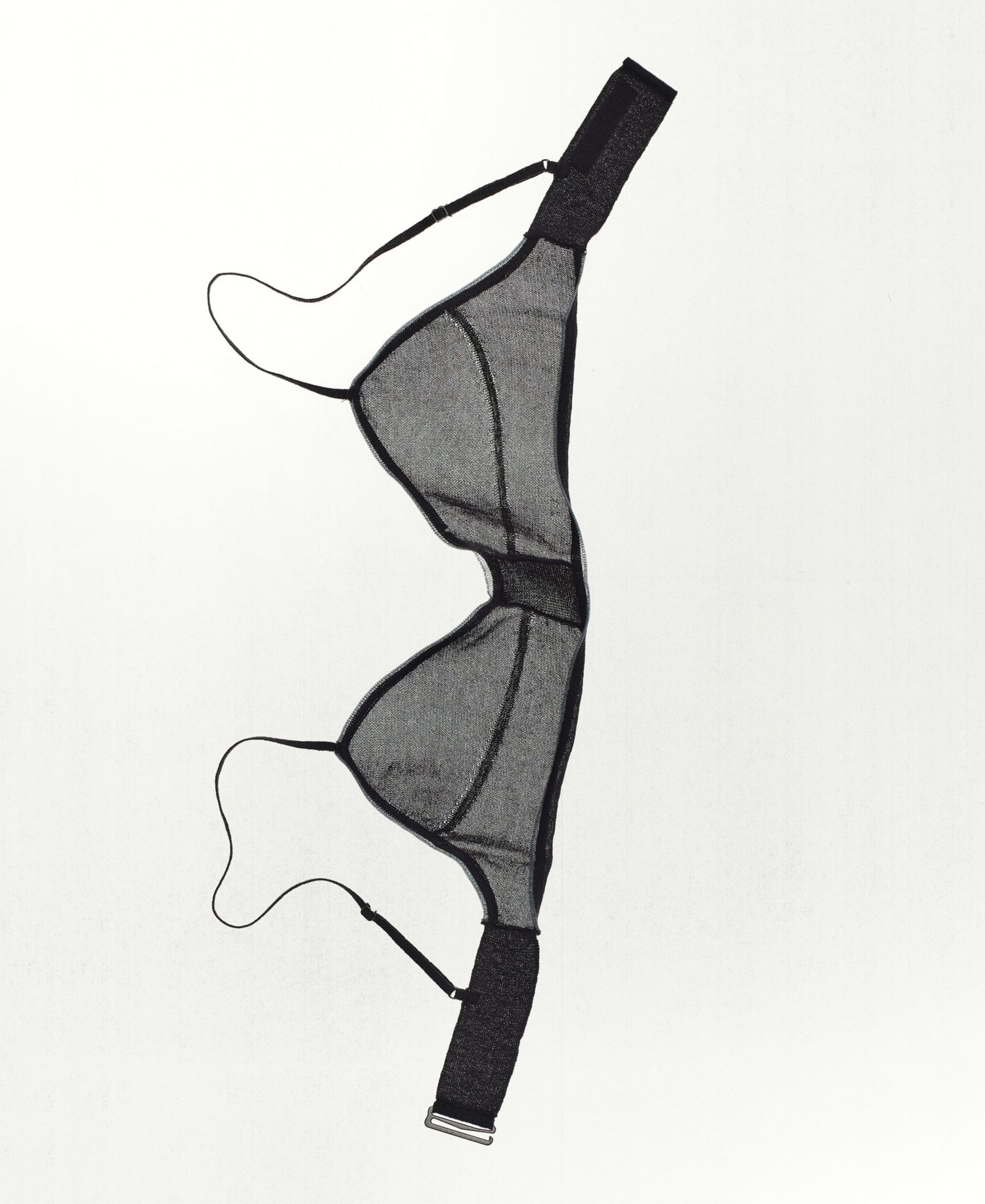 Women's Sheer Crop V-Neck Top