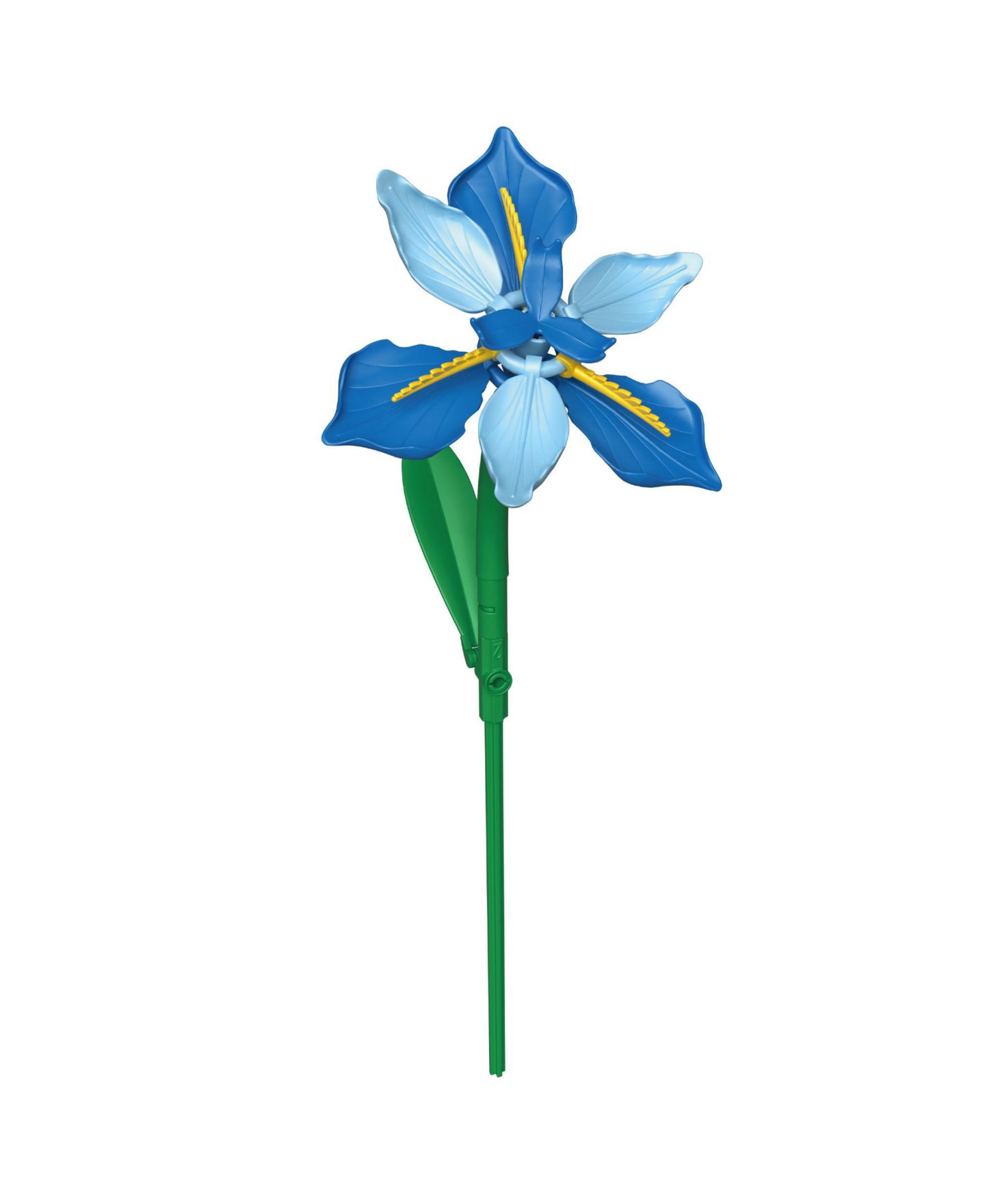Детский конструктор Contixo BK08 Tulip & Iris Flower Bouquet Building Set, 428-Piece Pink & Blue Floral Brick Kit with Adjustable Stems, Creative Home Décor Gift, Ages 8+, цвет: Розовый / Синий — фото 6