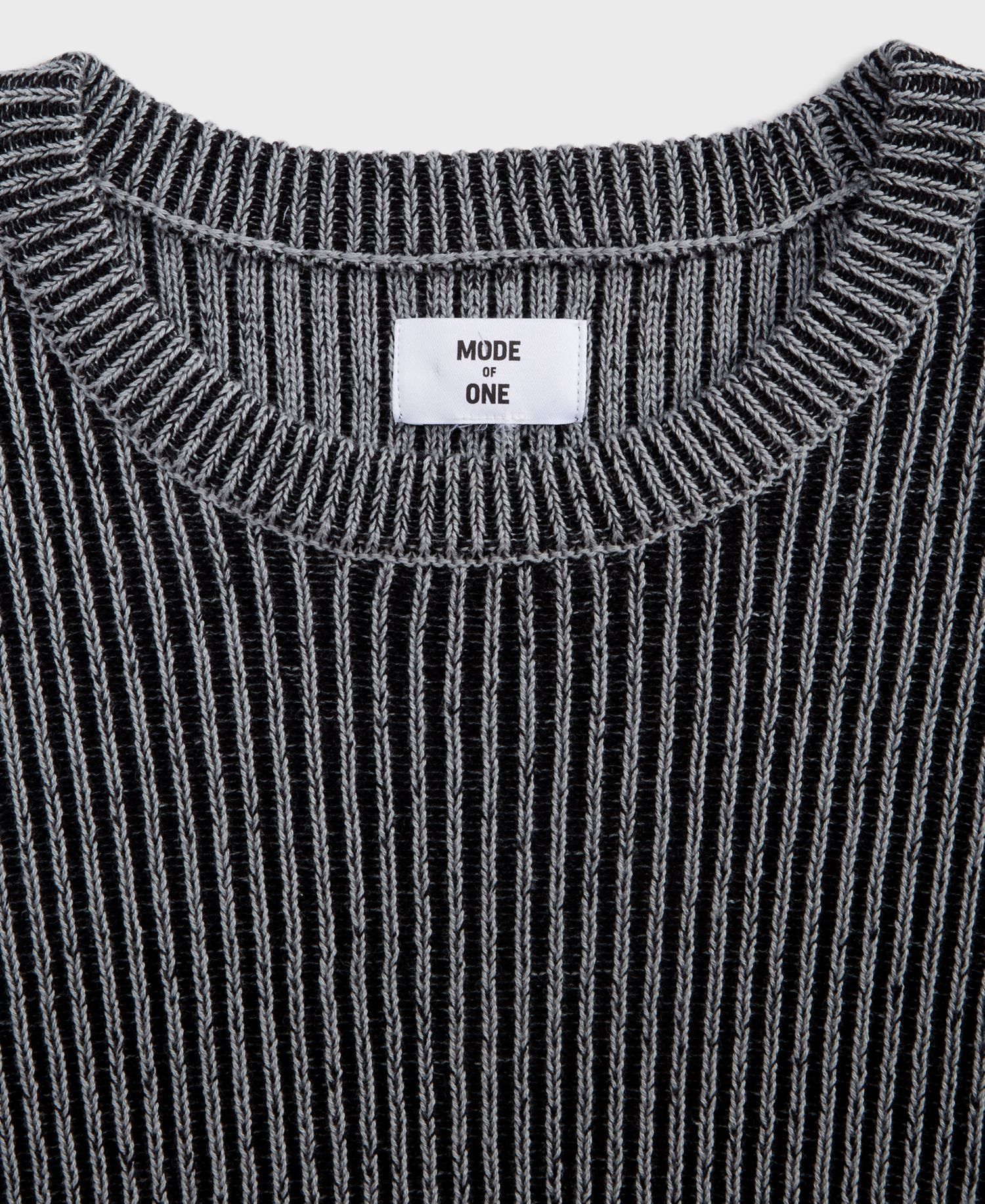 Men's Ribbed-Knit Crewneck Sweater
