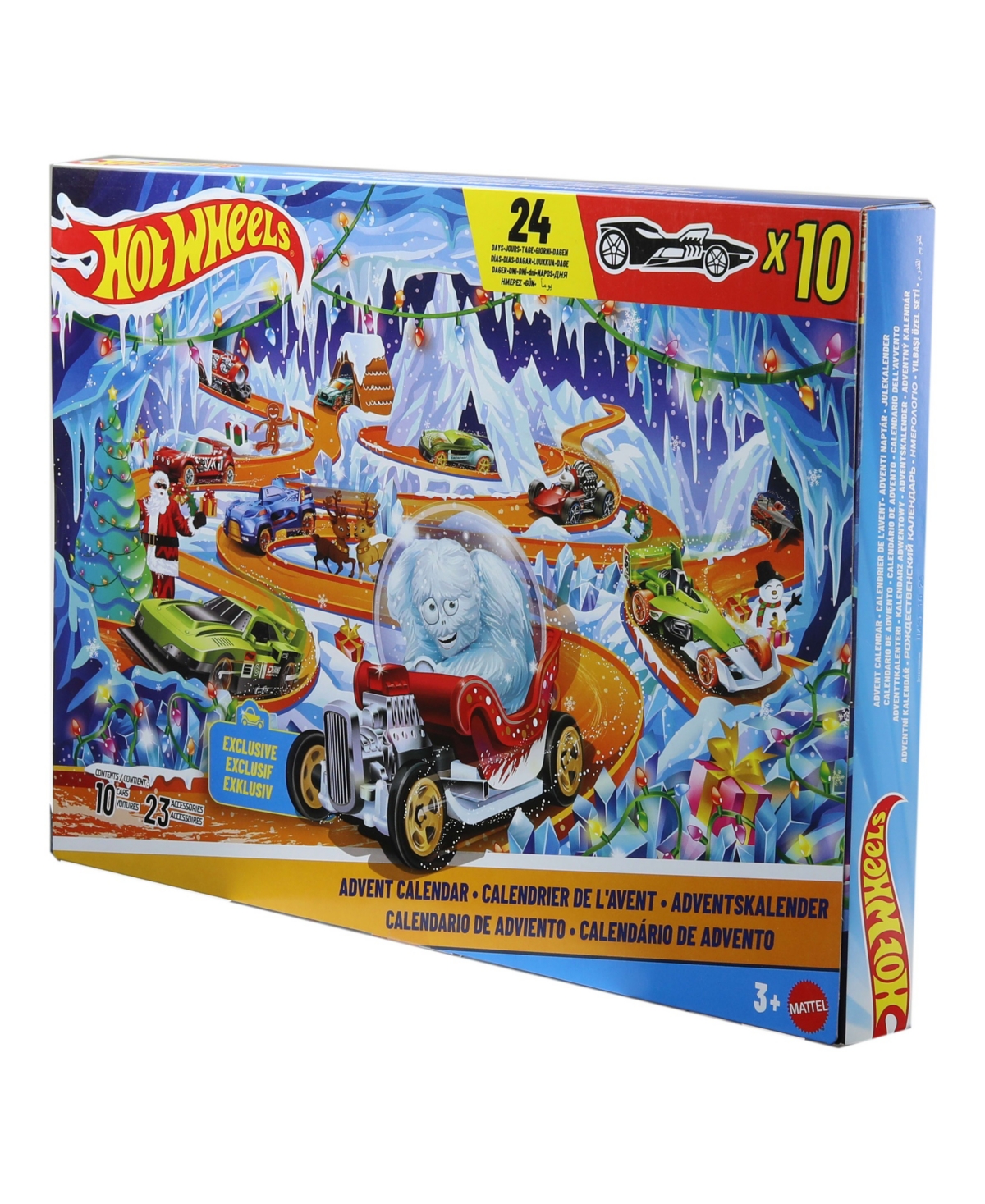 Hot Wheels 1:64 Scale Advent Calendar Set