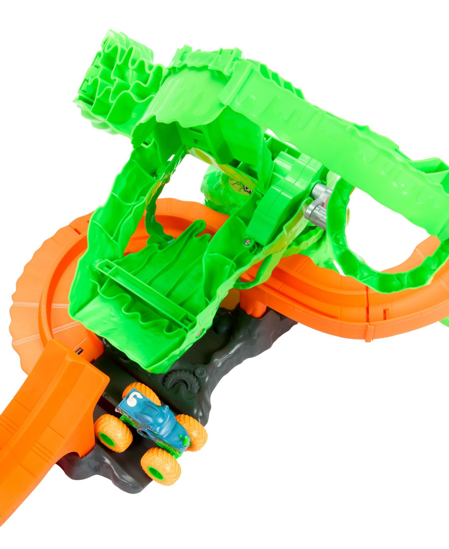 Игровой набор Hot Wheels Mutant Monster Takedown со слаймом, масштаб 1:64 — фото 4