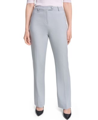 Women's High-Rise Straight-Leg Modern Fit Pants