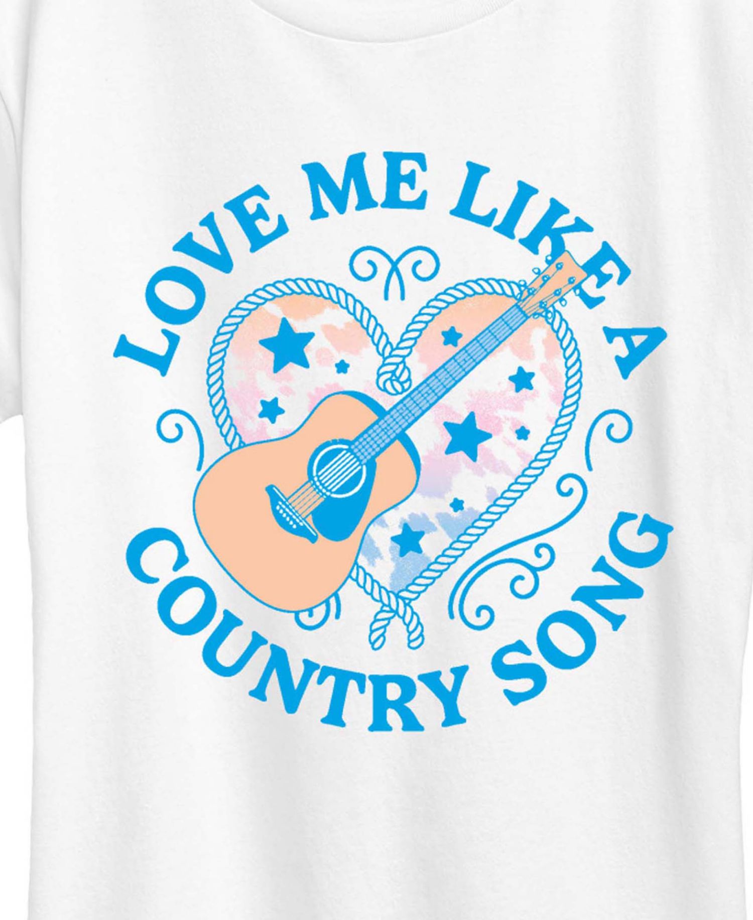 Juniors' Love Me Like a Country Graphic Tee