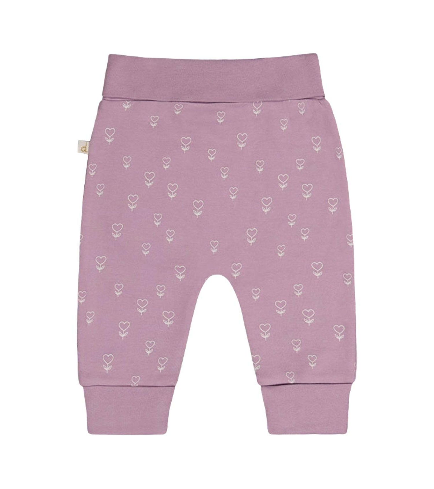 Baby Girl 3M-24M Organic Cotton Evolutive Pants Floral Print