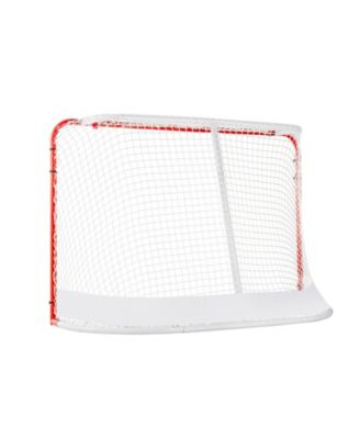 Street Hockey Goal, 72" x 48" Steel Training Net, Portable Indoor Outdoor Regulation Goal Set