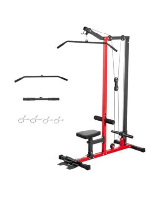 LAT Pull Down Machine 2-in-1 Cable Tower 500 lb Home Gym