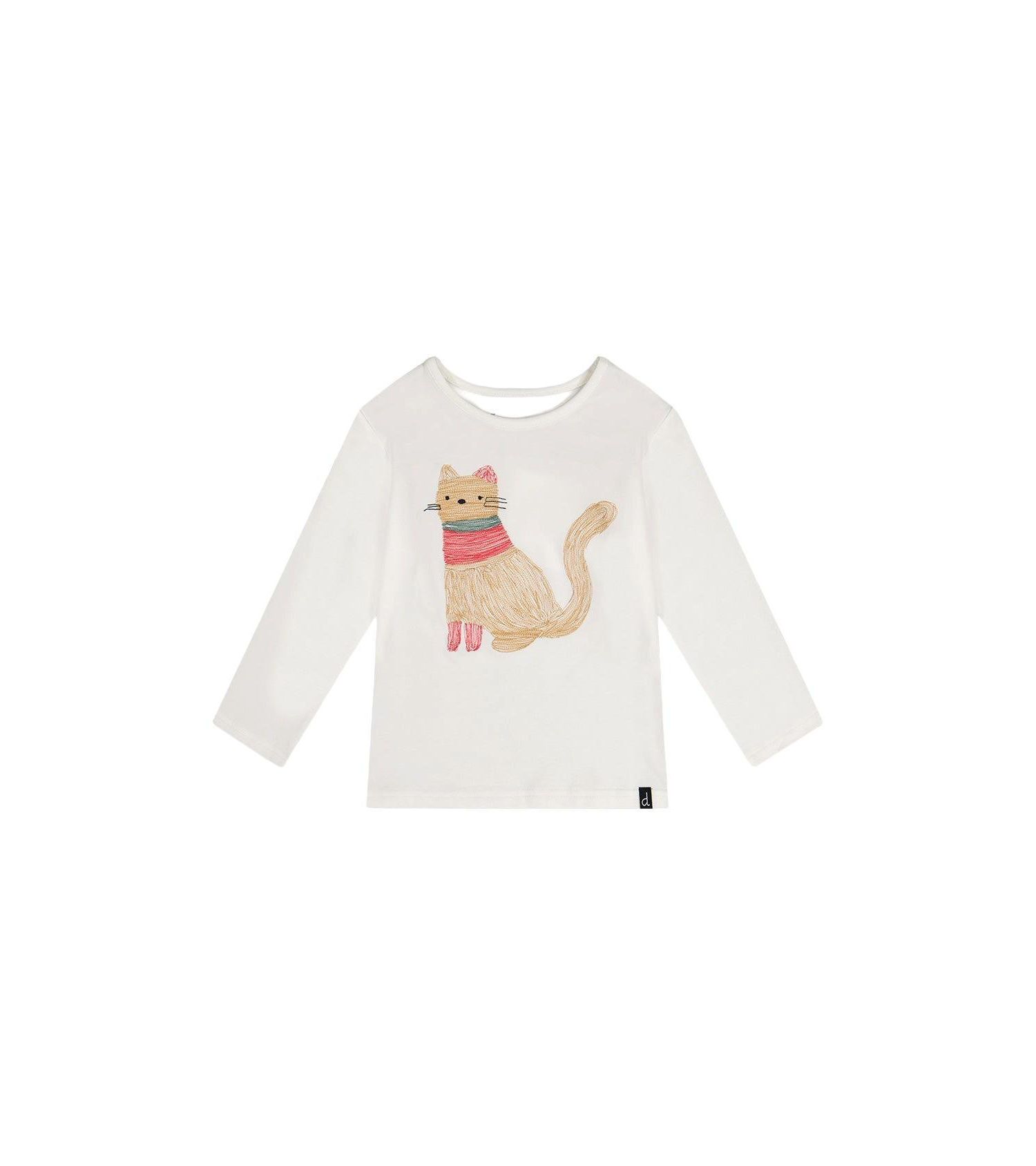 Little Girls 6-8 Cotton Long Sleeve T-Shirt