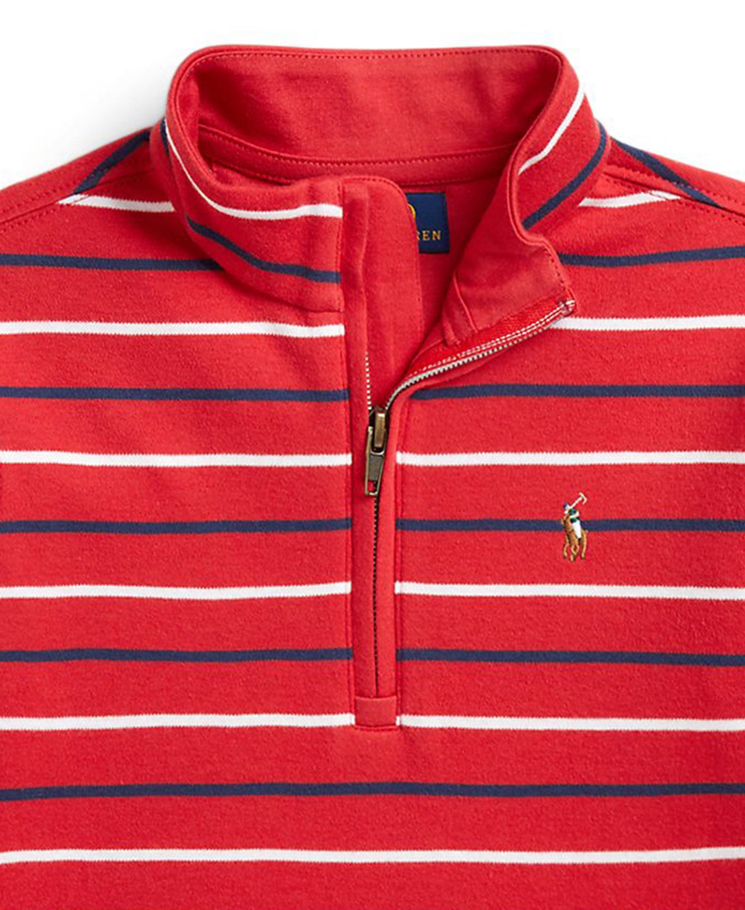 Boys' 2T-7 Interlock Quarter-Zip Shirt