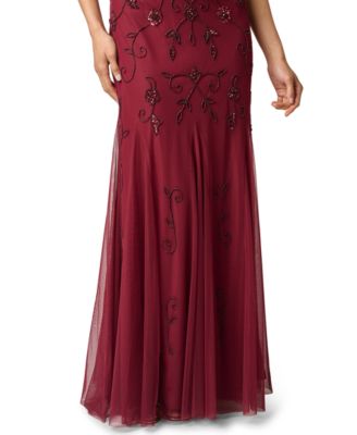 Maroon Prom Dress