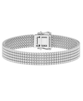 Lab-Grown Diamond Bracelet (5 ct. t.w.) in 14k White Gold