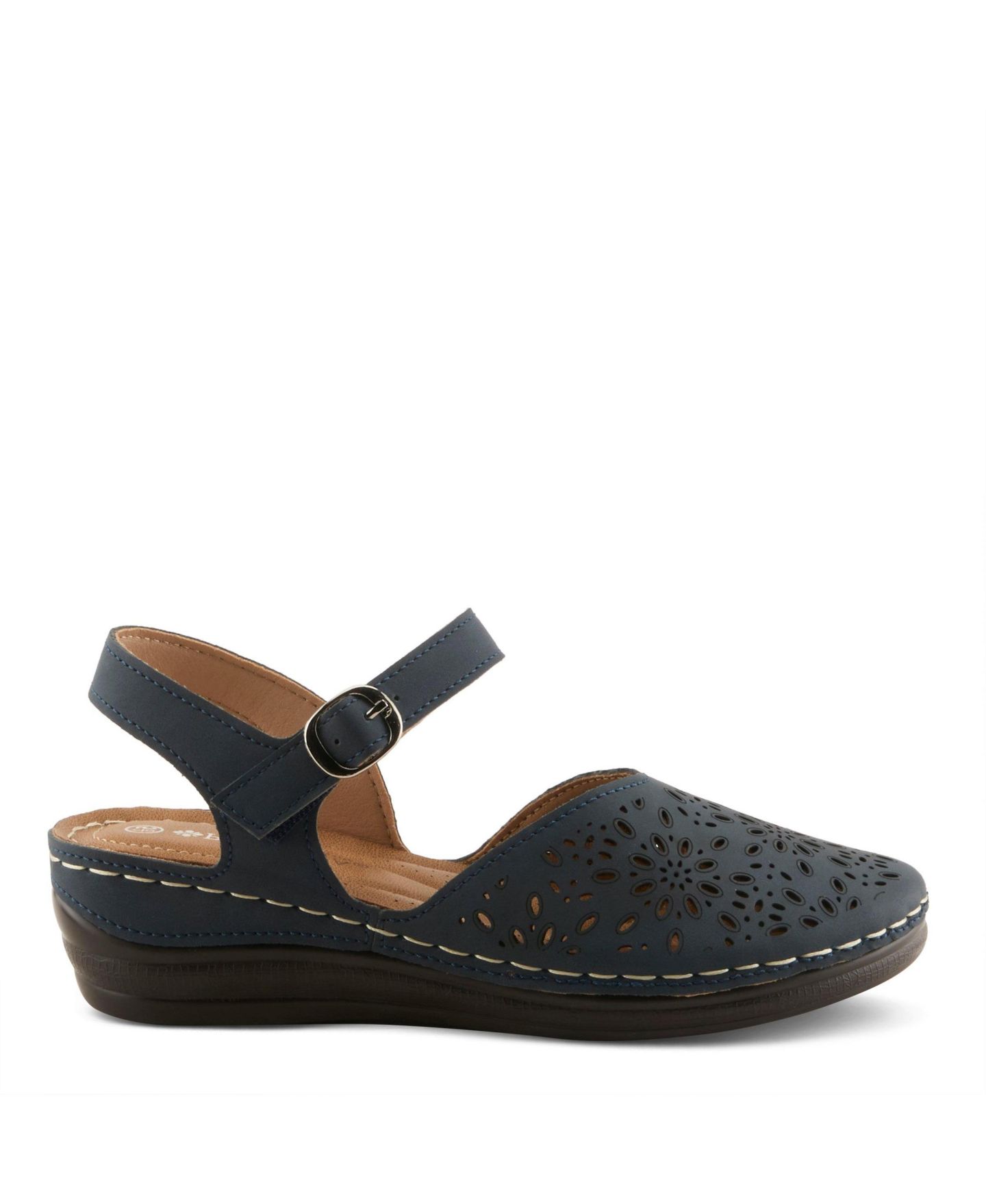 Женские сандалии Patrizia Wedge Sandal with Adjustable Strap, цвет: Тёмно-синий — фото 5