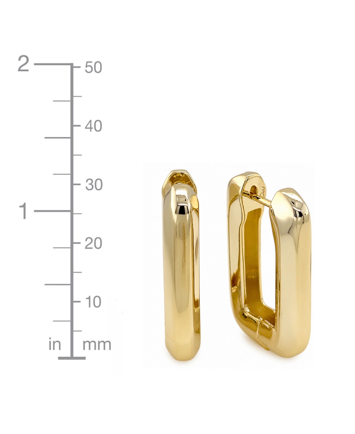 Hinge Hoop Earrings