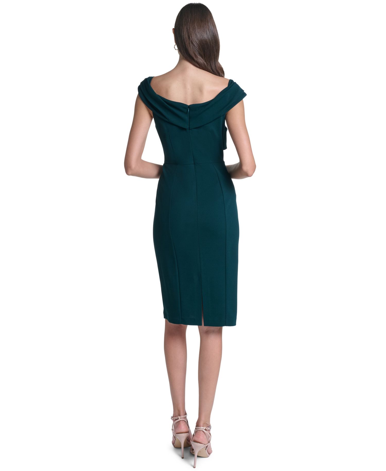Women's X Front Off-the-Shoulder Sheath Dress