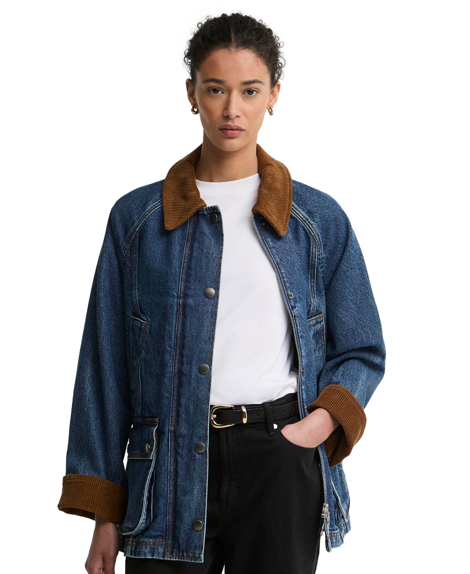 Women's Beadnell Denim Utility Jacket