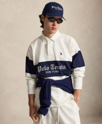 Men's US Open Tennis Rugby Polo Shirt