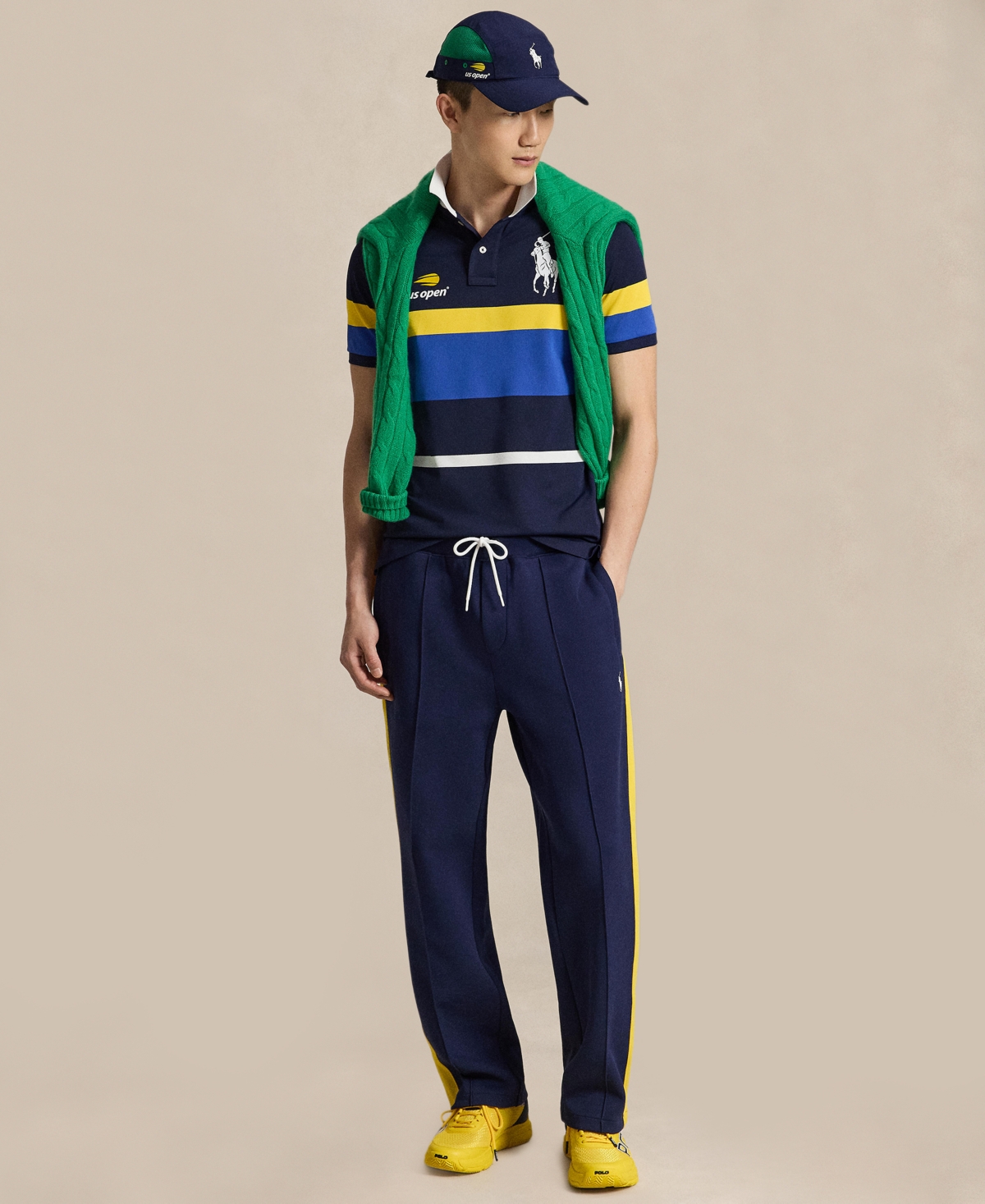 Polo Ralph Lauren Men's Us Open Ball Crew Track Pants