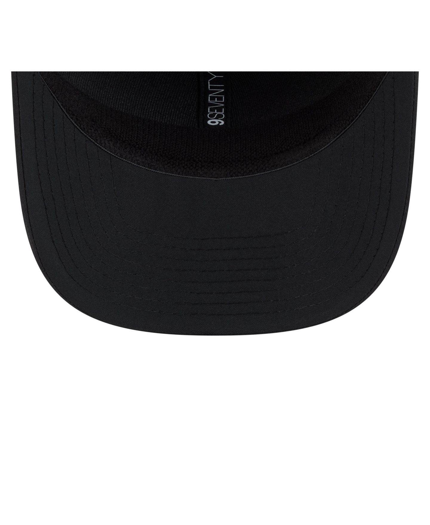 Мужской головной убор New Era Black Memphis Grizzlies Sport Rope Vented Stretch-Snap 9SEVENTY Hat — фото 2