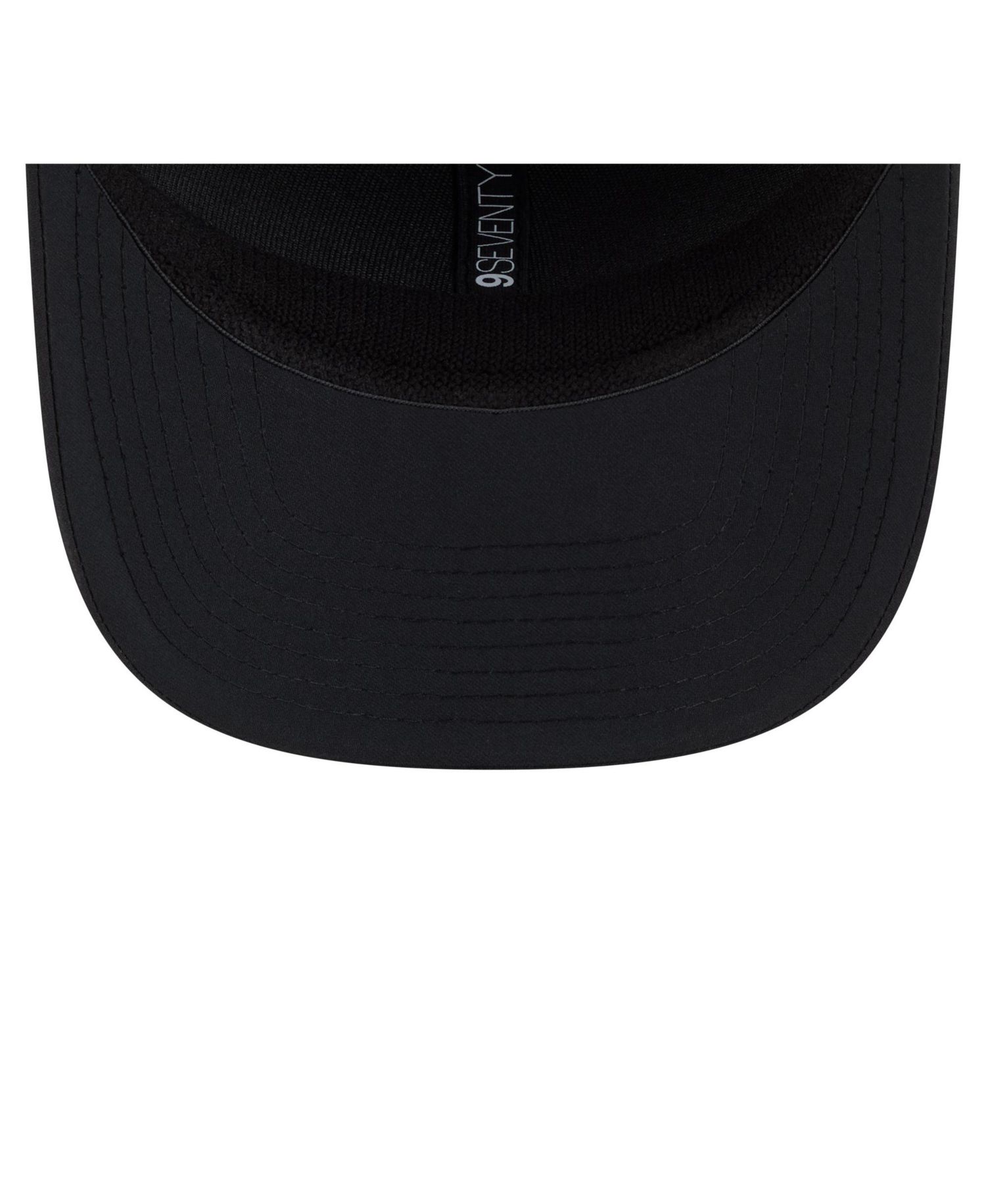 Men's Black Memphis Grizzlies Sport Rope Vented Stretch-Snap 9SEVENTY Hat