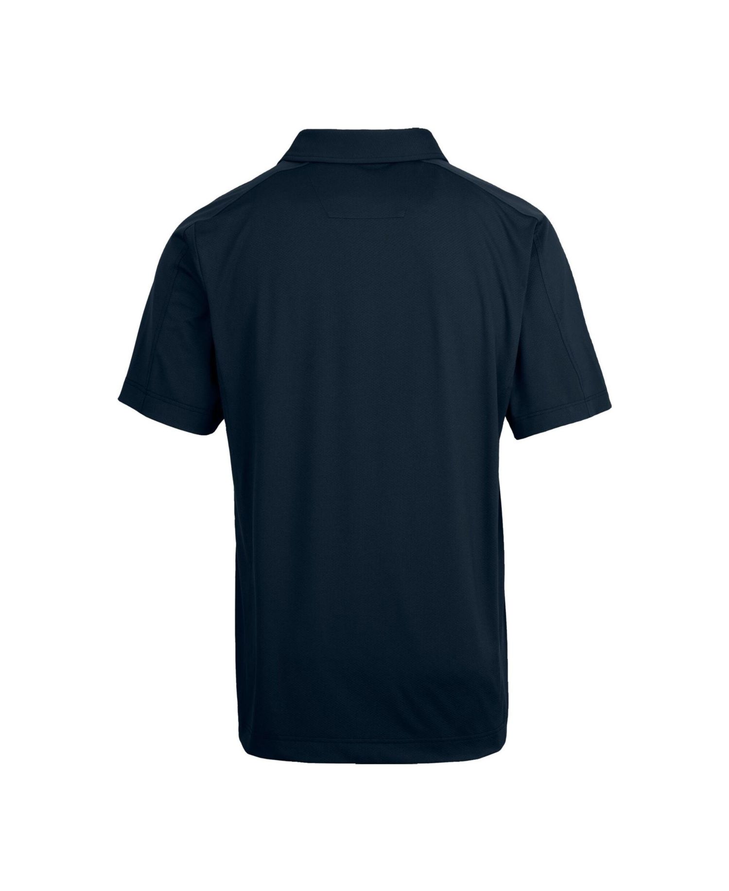 Cutter Buck Men's Navy North Carolina Tar Heels Prospect Eco Textured Stretch Polo Shirt