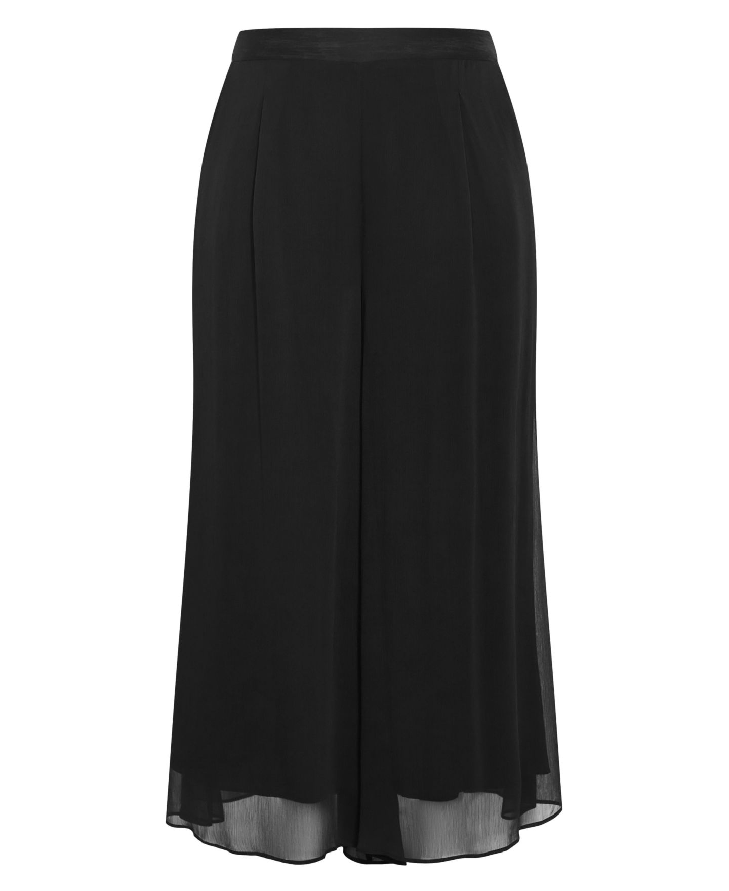 Женские брюки CITY CHIC Plus Size Skyla High-Rise Pull-On Wide-Leg, цвет: Чёрный — фото 4