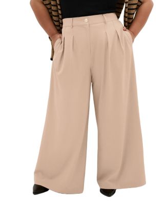 Women's Plus Size Abbigail Wide Leg Pant