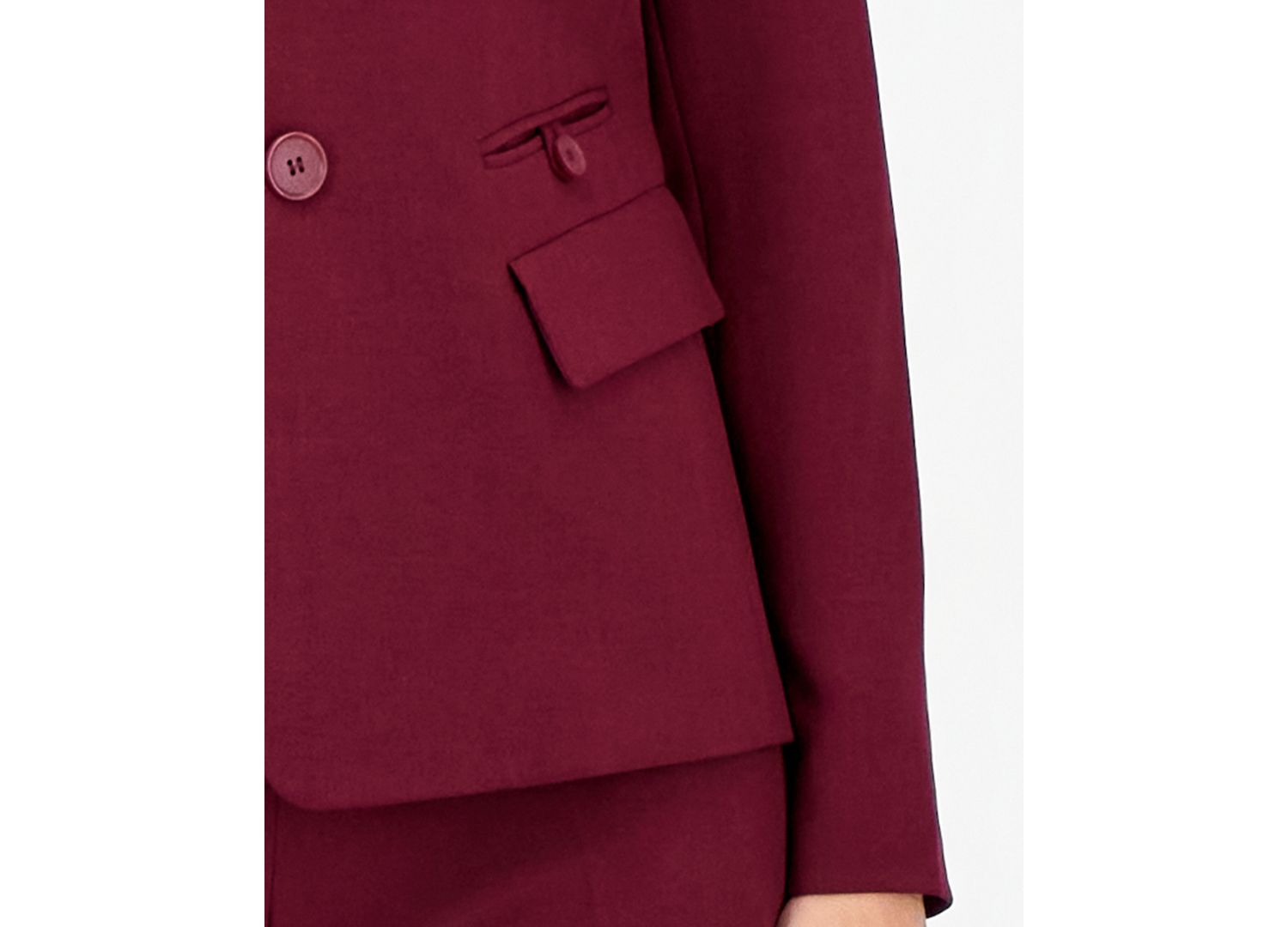 Women's Stretch Wide Leg 2-Piece Pant Suit
