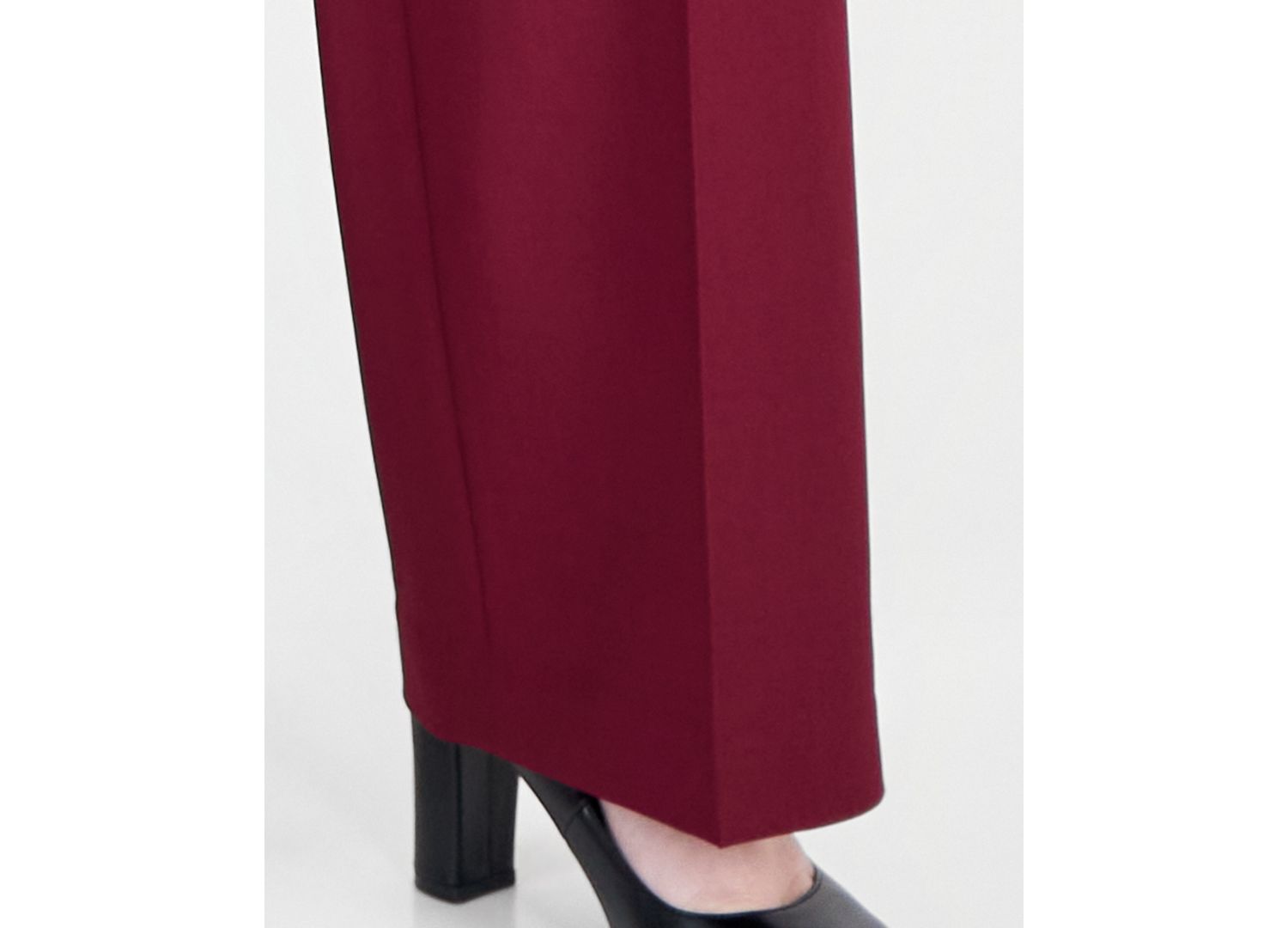 Plus Size Classic-Fit Wide-Leg Mid-Rise Pant Suit