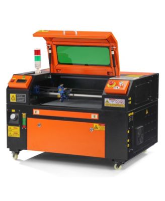 50W CO2 Laser Engraver and Cutter, in, Air Assist for Wood Acrylic Fabric