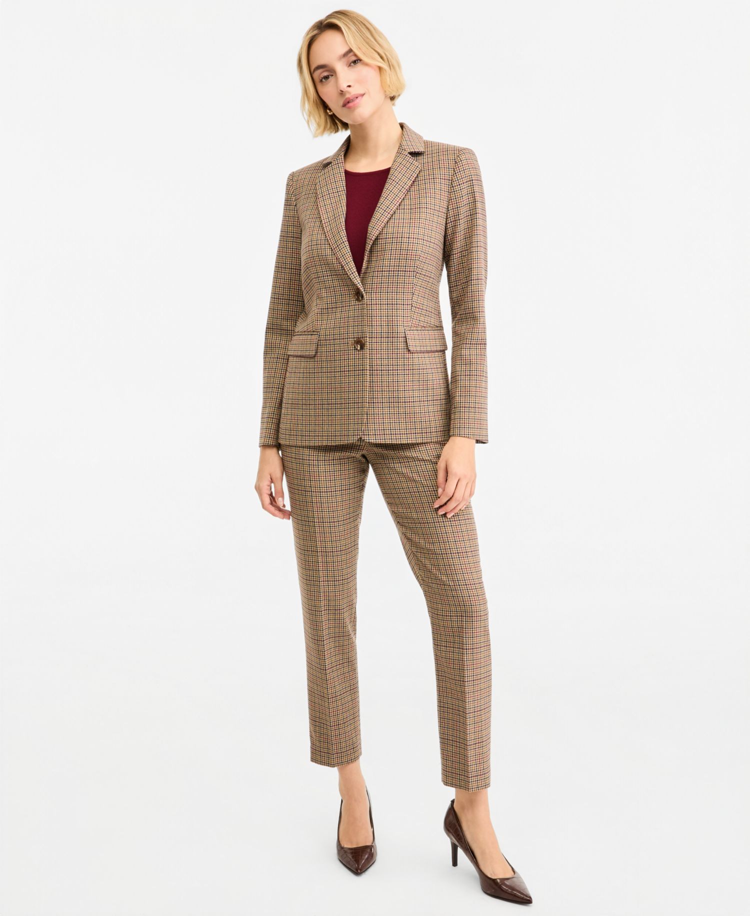 Women's Glenn Plaid 2-Button Blazer