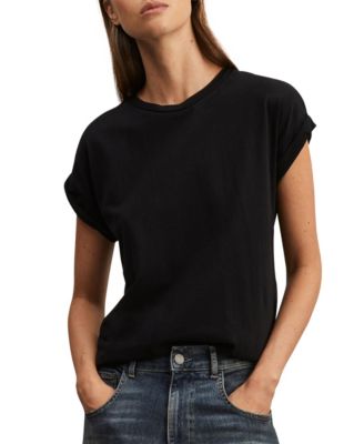 Women's Tereza Cotton-Jersey Crew Neck T-Shirt