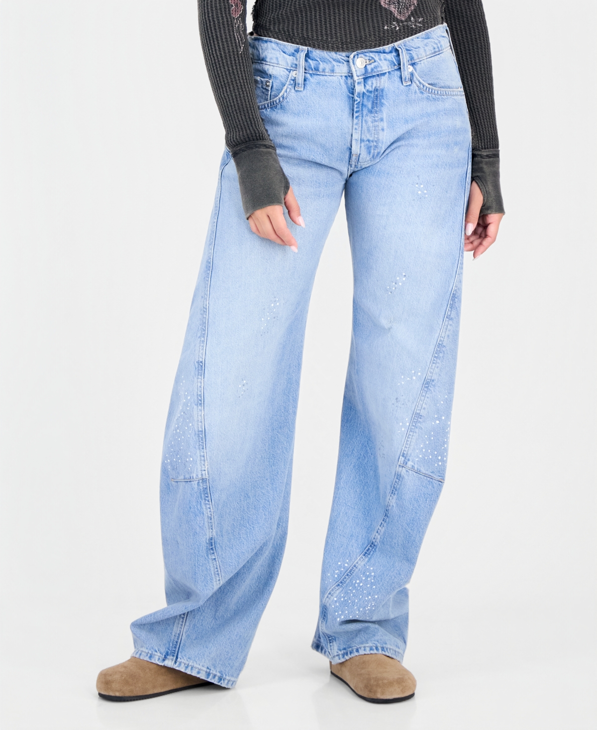 Free People Women's Fable Twisted Seam Jeans