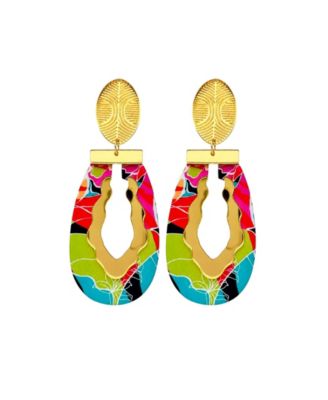 Gianna Contemporary Statement Earrings