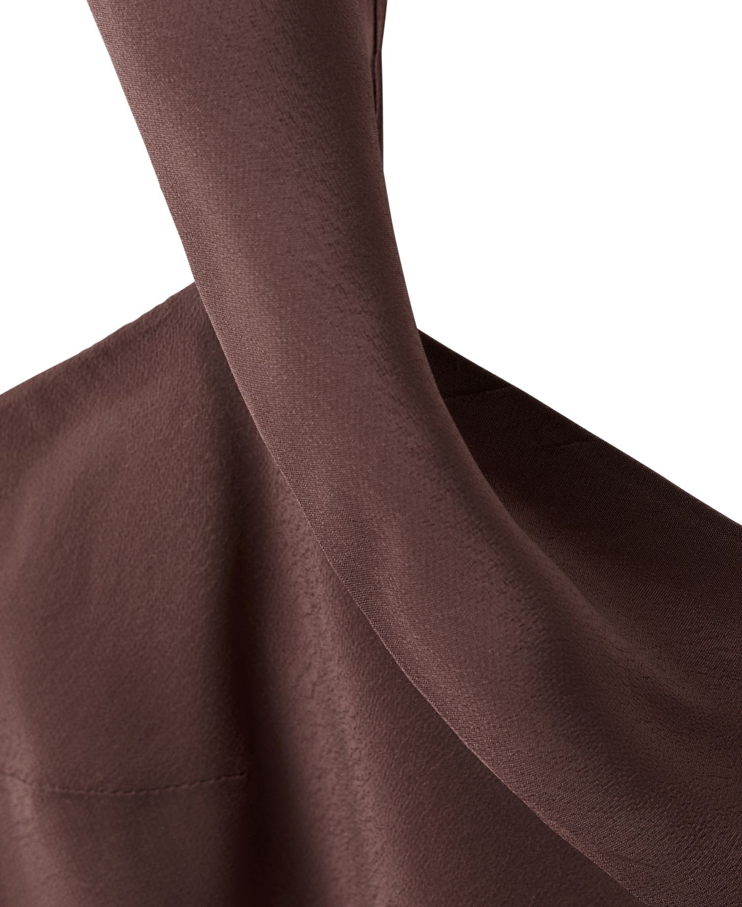 Women's One-Shoulder Sleeveless Ruffle Viscose Top