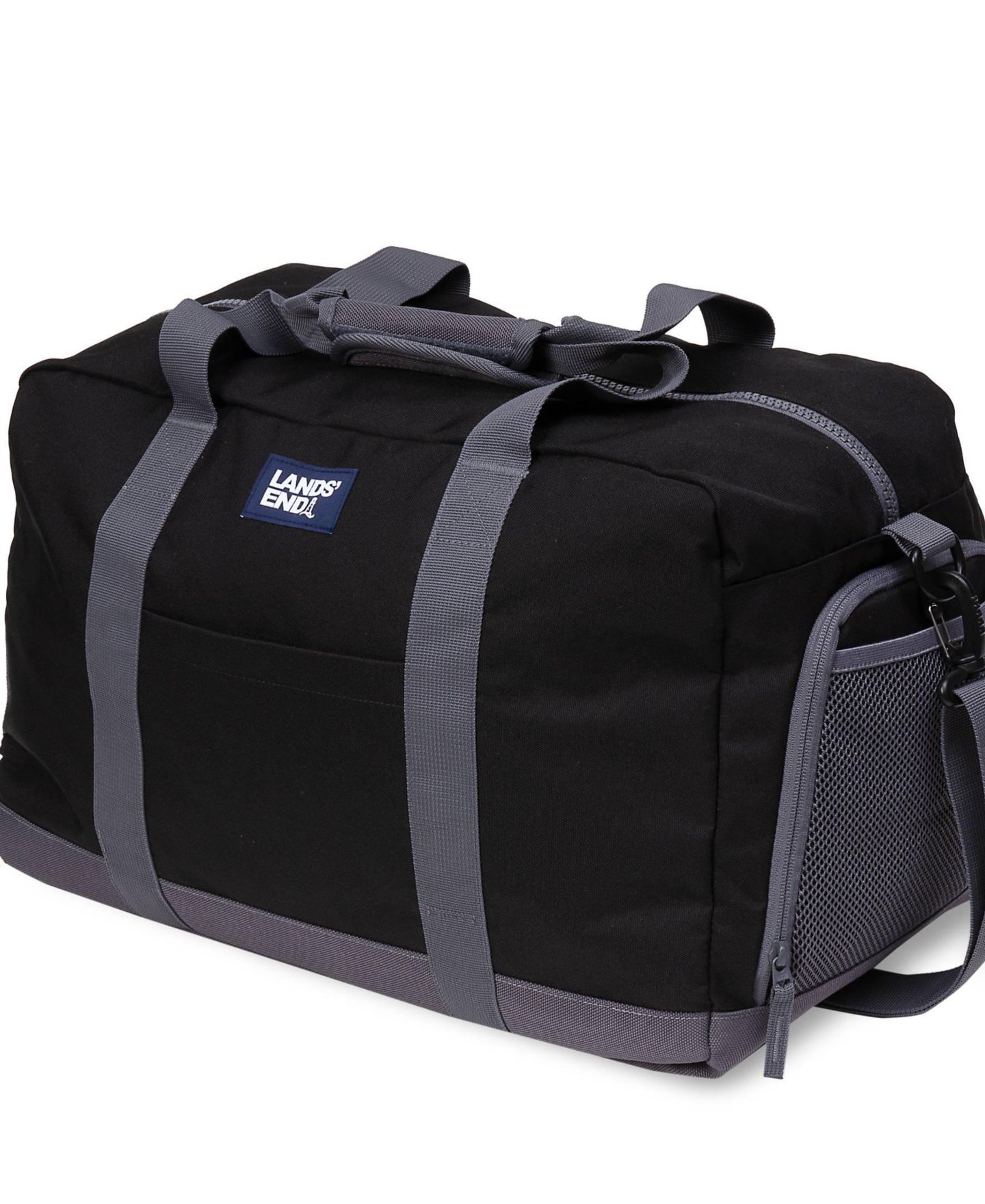 Детская сумка Lands' End Duffle, цвет: Чёрный — фото 1