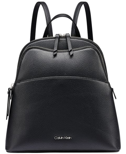Рюкзак Calvin Klein Sylvie Multi-Pocket Messenger, цвет: Чёрный