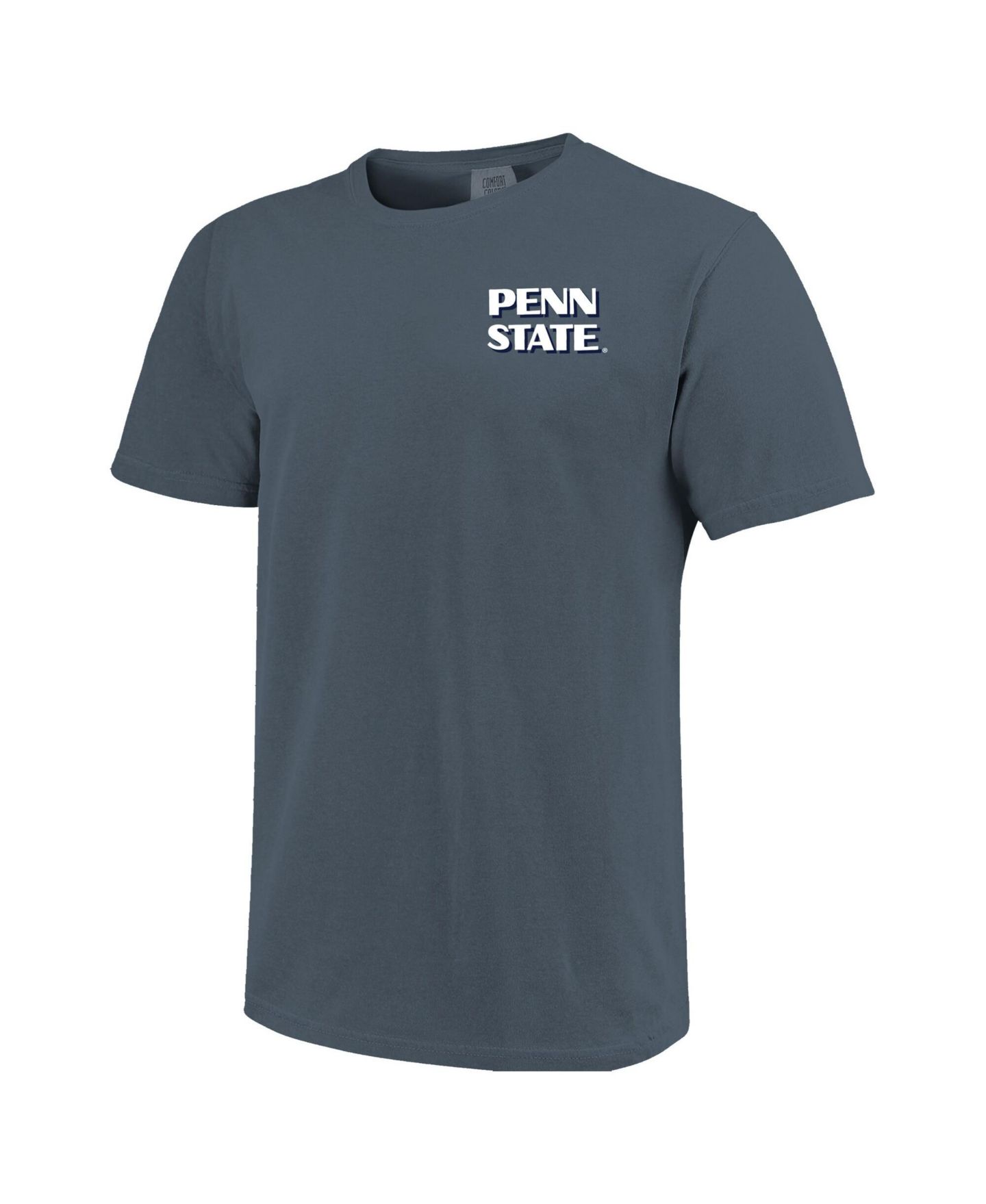 Мужская футболка Image One Navy Penn State Nittany Lions Comfort Colors Team Statue — фото 2
