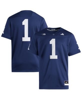 Men's #1 Navy Penn State Nittany Lions Home Premier Jersey