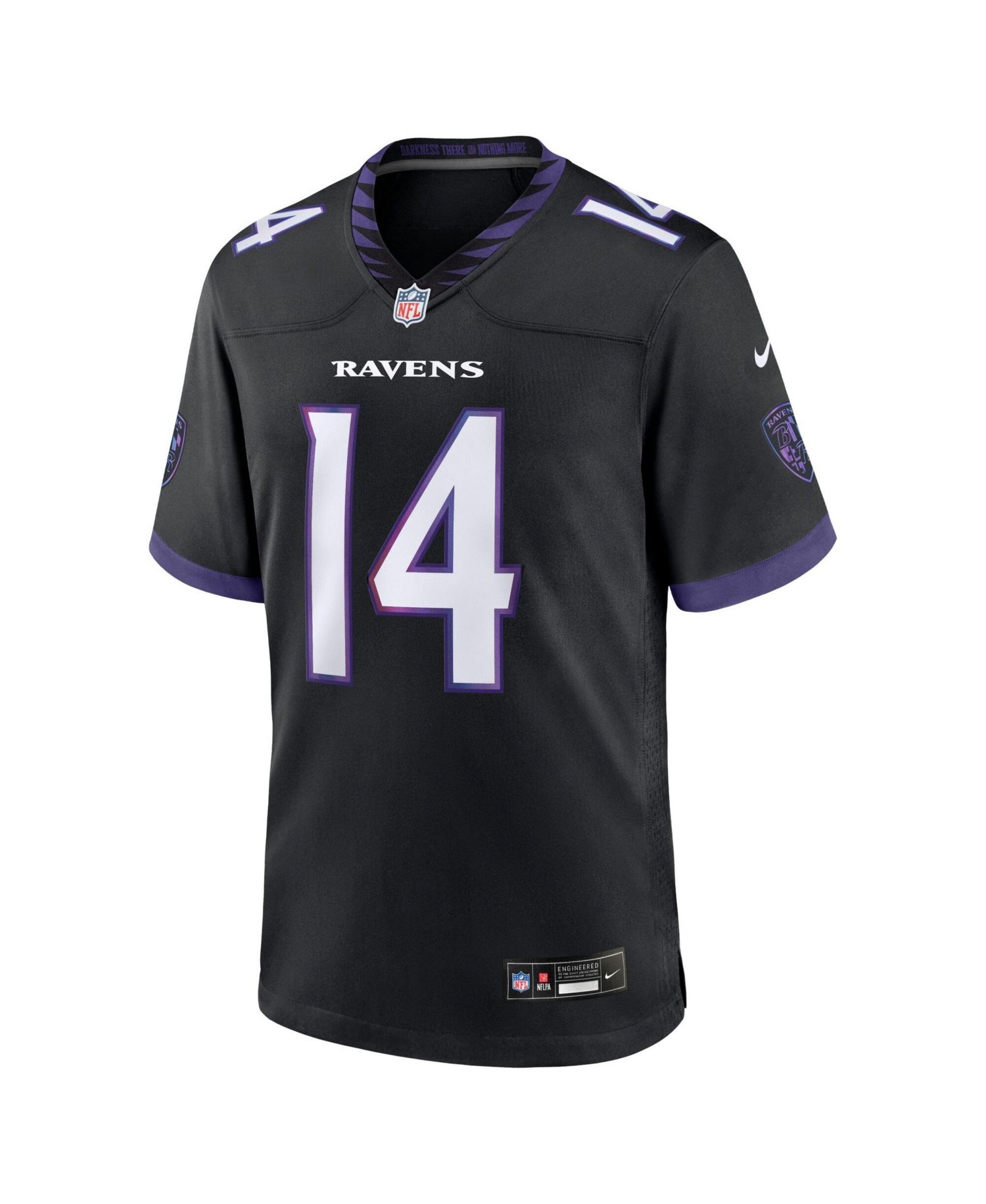 Men's Kyle Hamilton Black Baltimore Ravens Alternate Game Jersey