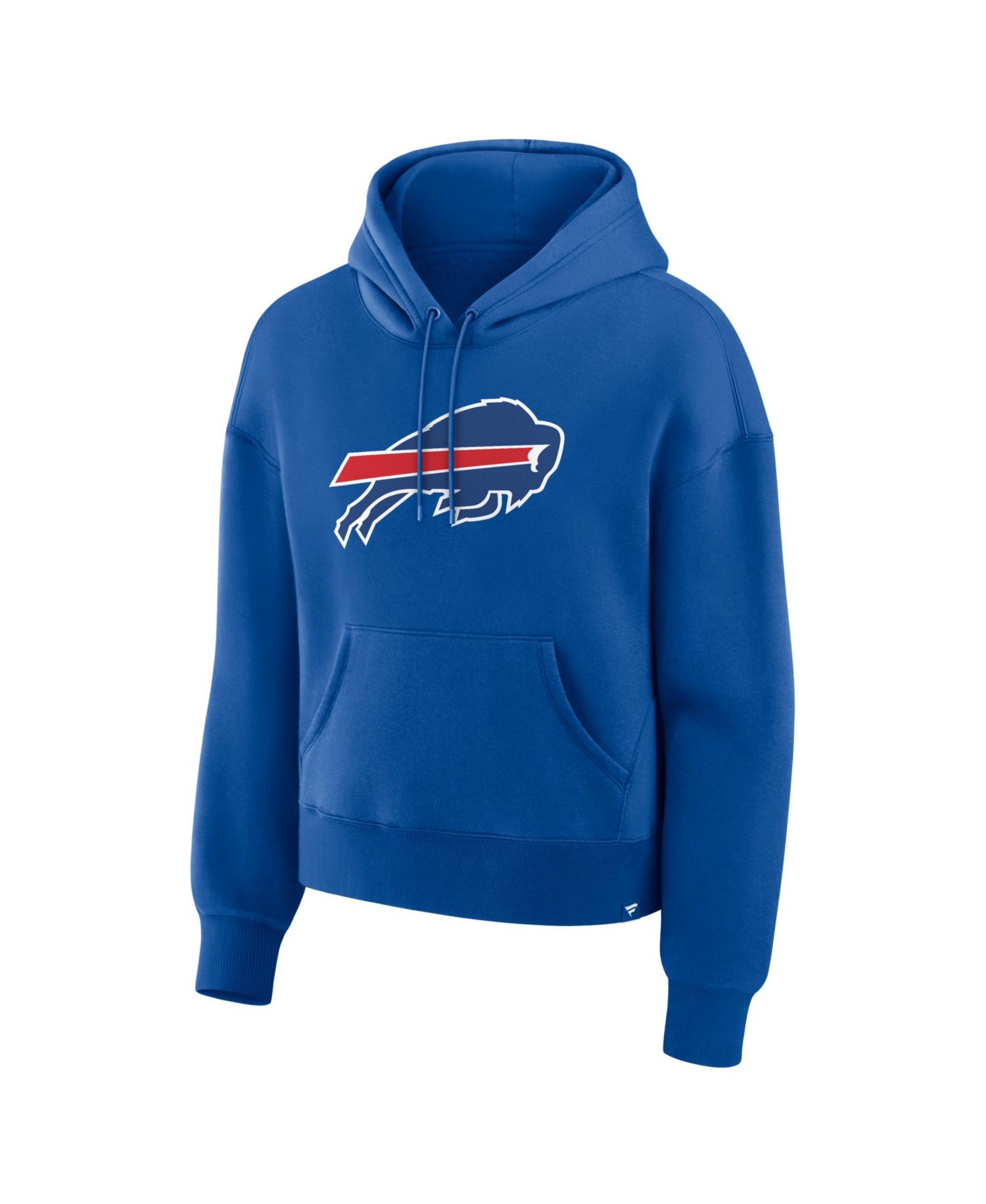Women's Buffalo Bills Essential Legacy Pullover Long-Sleeve Cotton-Blend Fleece Hoodie