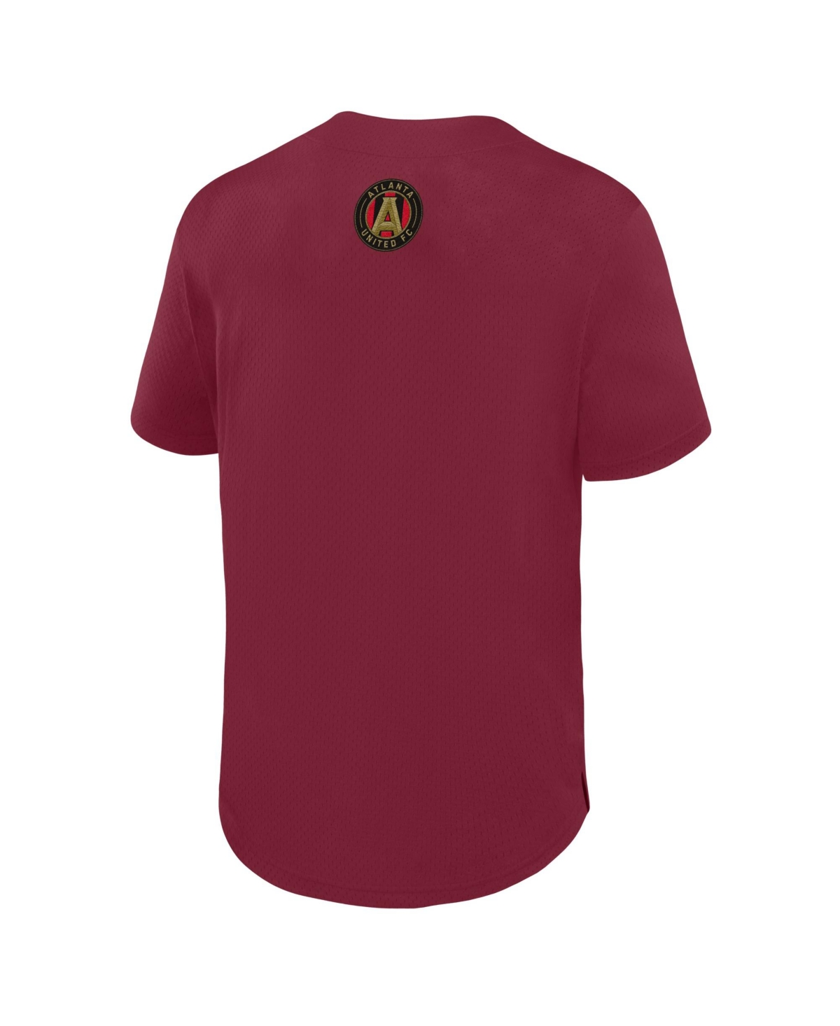 Fanatics Men's Red Atlanta United Fc Maximum Intensity Button-Up Jersey