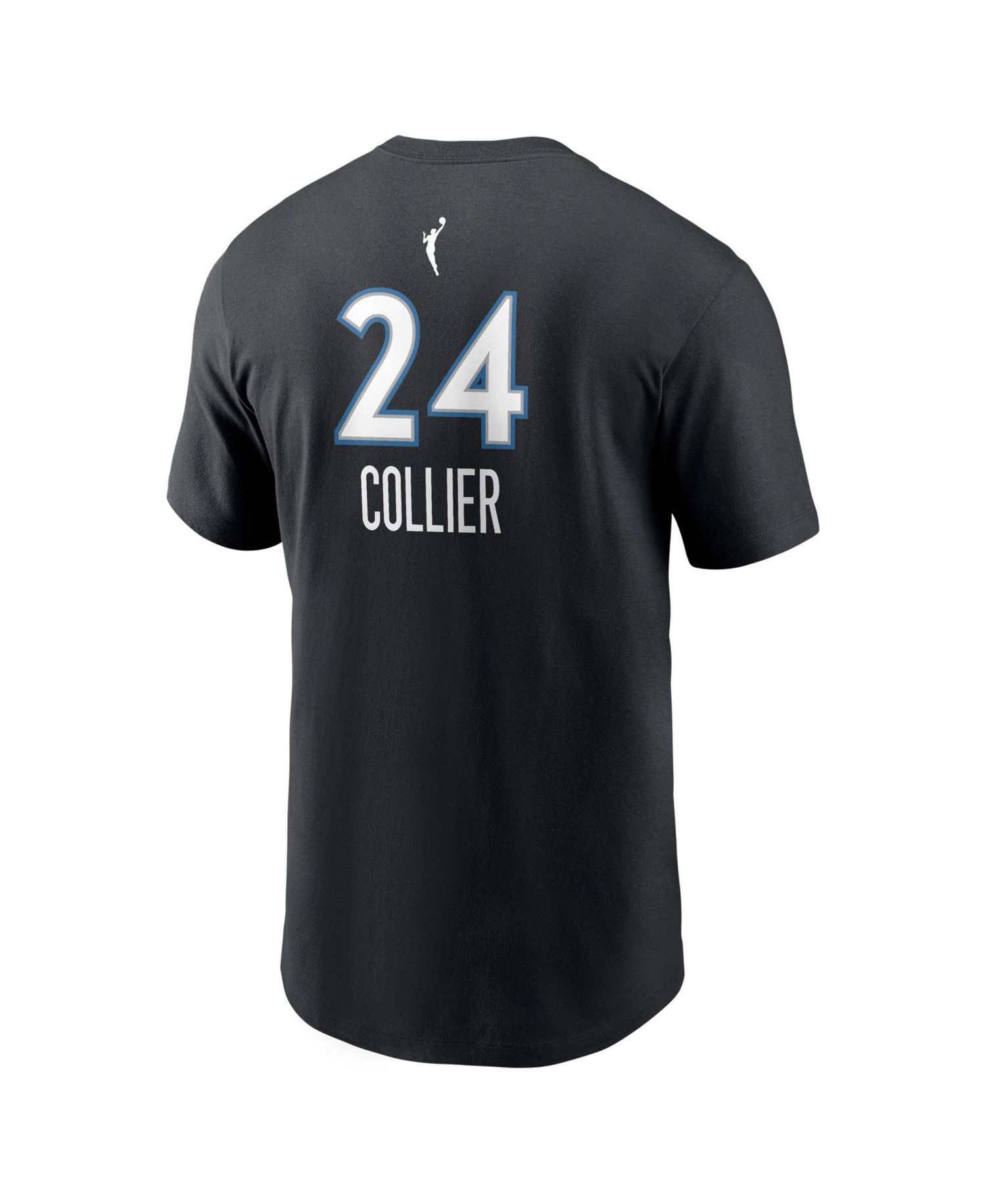 Men's Napheesa Collier Black Minnesota Lynx Name & Number Rebel Edition T-Shirt