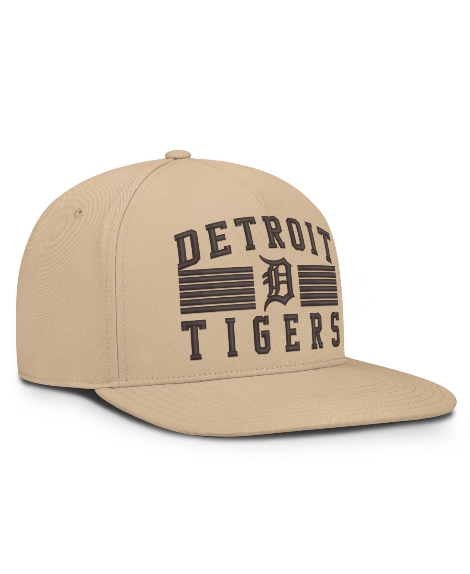 Men's Khaki Detroit Tigers Desert Pro AeroBill Dri-FIT Snapback Hat