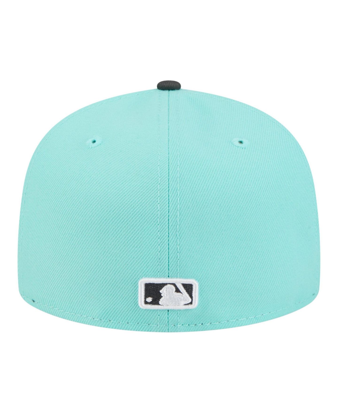 Мужские головные уборы New Era Turquoise/Charcoal Detroit Tigers Two-Tone Color Pack 59FIFTY Fitted Hat — фото 4