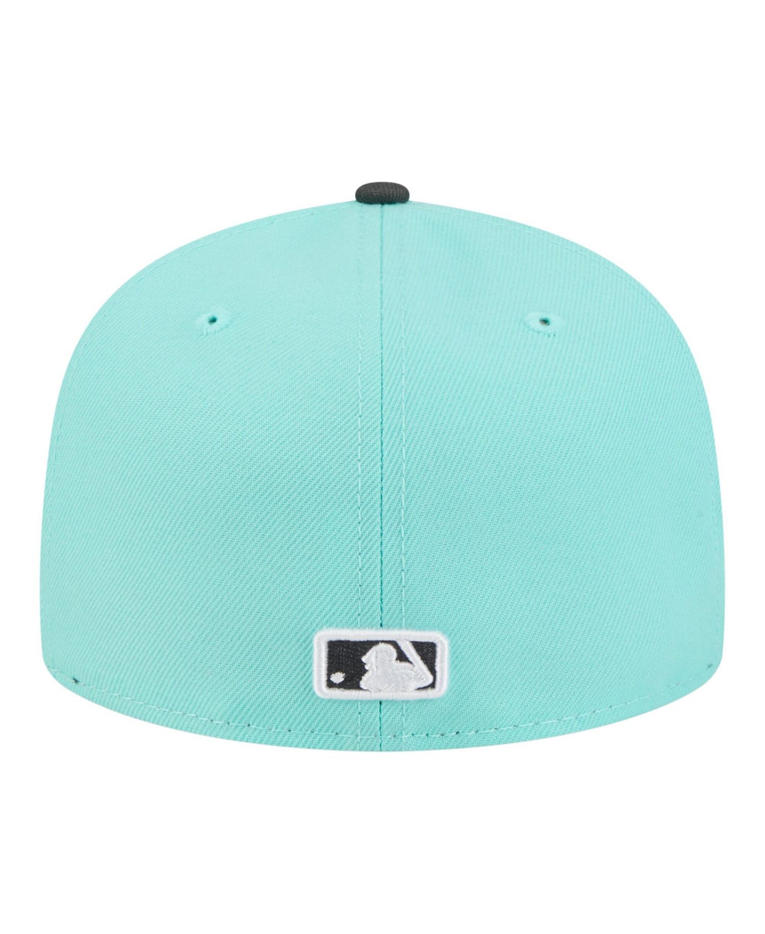 Men's Turquoise/Charcoal Detroit Tigers Two-Tone Color Pack 59FIFTY Fitted Hat