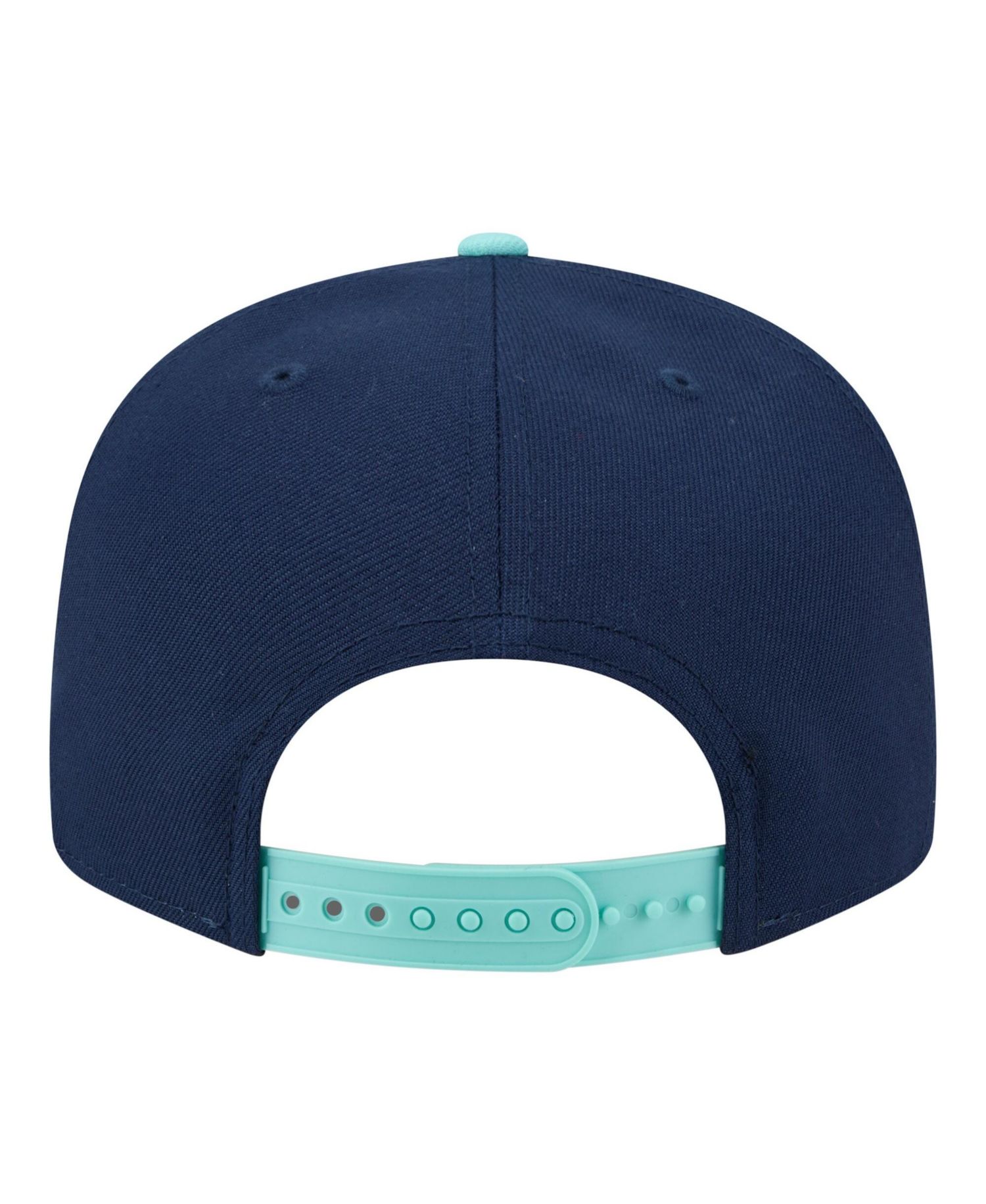 Men's Navy/Turquoise Houston Astros Two-Tone Color Pack 9FIFTY Snapback Hat