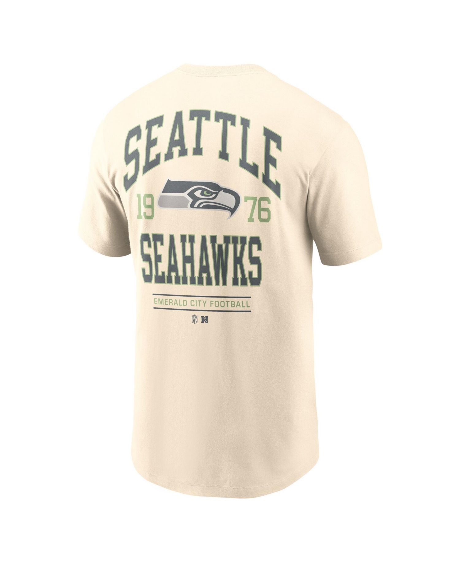 Men's Natural Seattle Seahawks Freestyle Essential T-Shirt