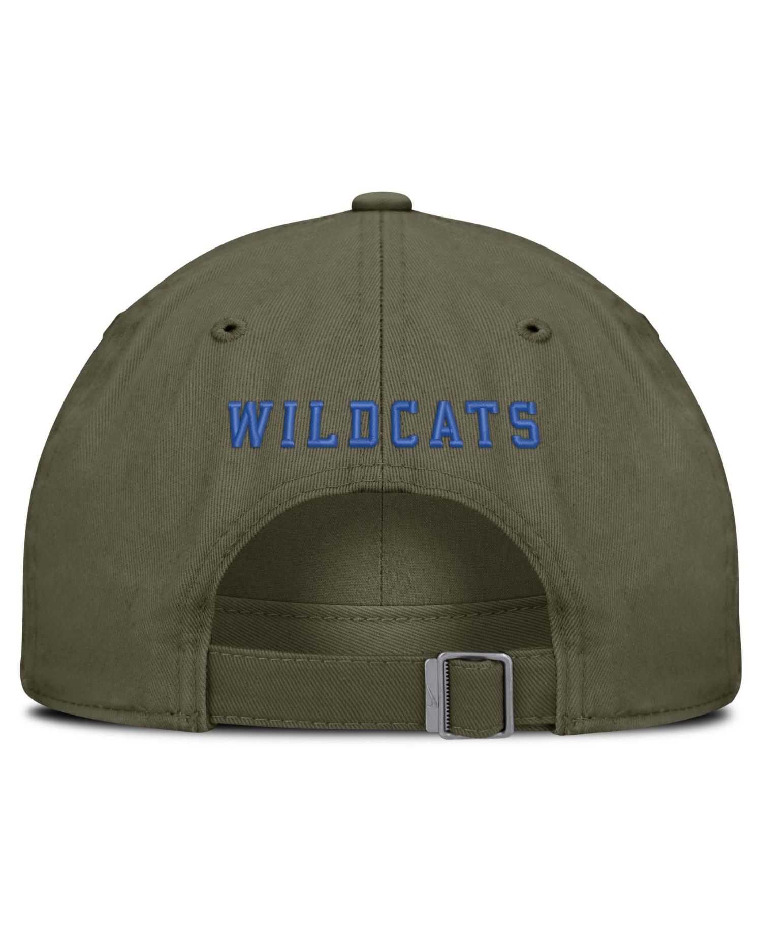 Men's and Women's Olive Kentucky Wildcats Primetime Club Adjustable Hat