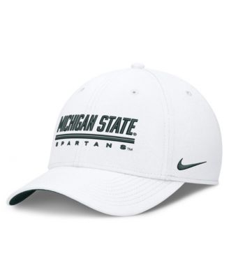 Men's White Michigan State Spartans Game Day Rise Swooshflex Hat